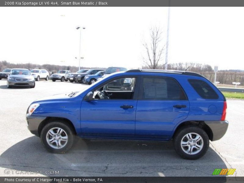 Smart Blue Metallic / Black 2008 Kia Sportage LX V6 4x4