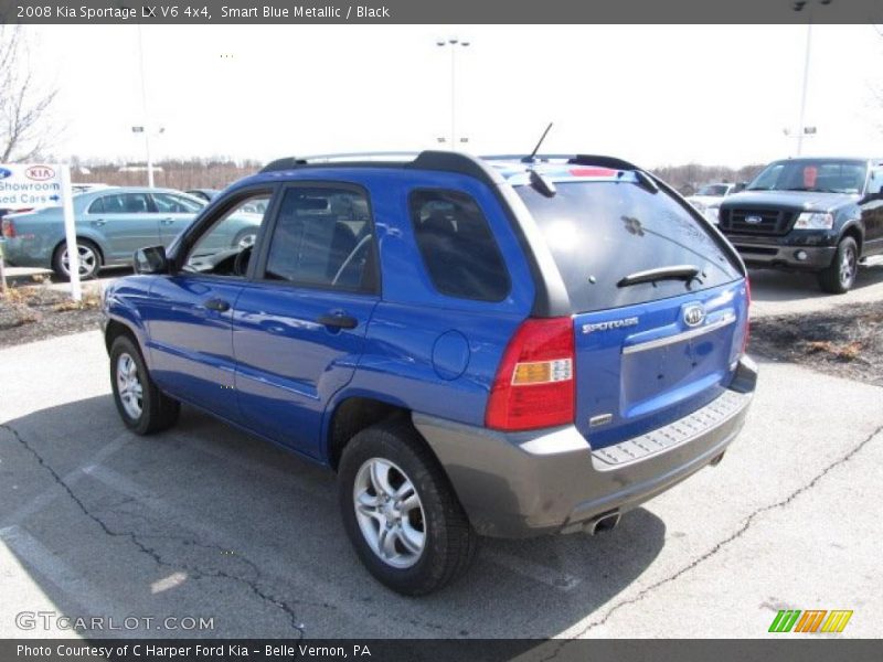 Smart Blue Metallic / Black 2008 Kia Sportage LX V6 4x4