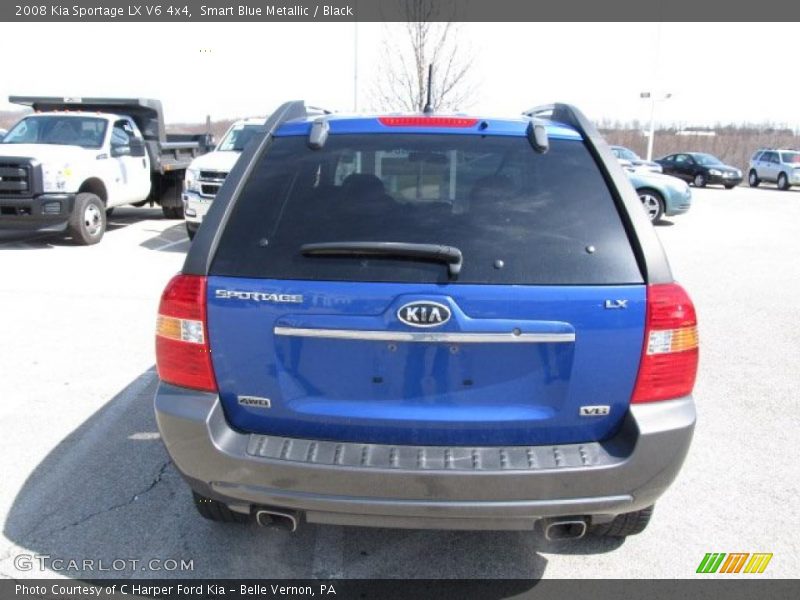 Smart Blue Metallic / Black 2008 Kia Sportage LX V6 4x4