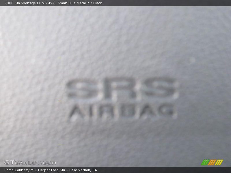 Smart Blue Metallic / Black 2008 Kia Sportage LX V6 4x4