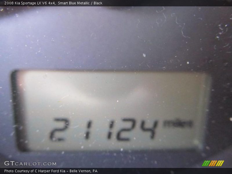 Smart Blue Metallic / Black 2008 Kia Sportage LX V6 4x4