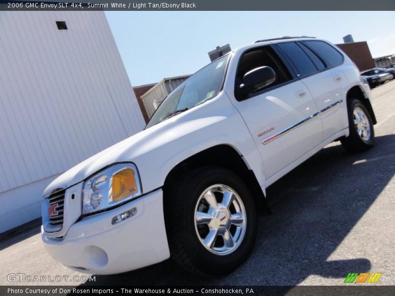 Summit White / Light Tan/Ebony Black 2006 GMC Envoy SLT 4x4