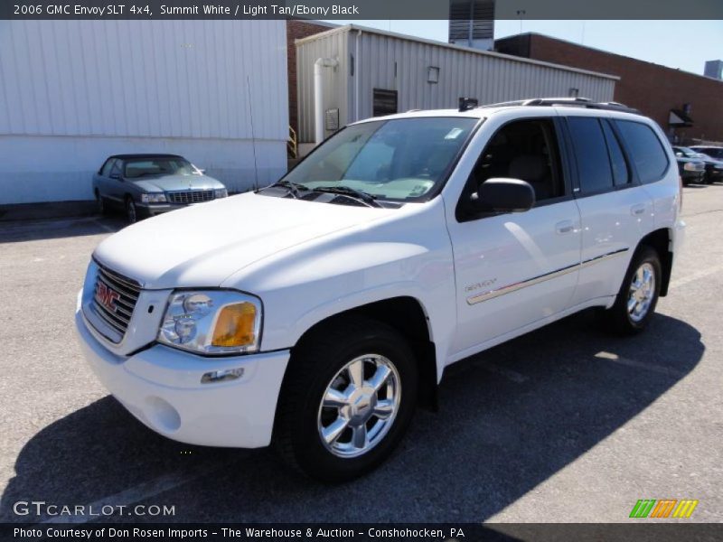 Summit White / Light Tan/Ebony Black 2006 GMC Envoy SLT 4x4
