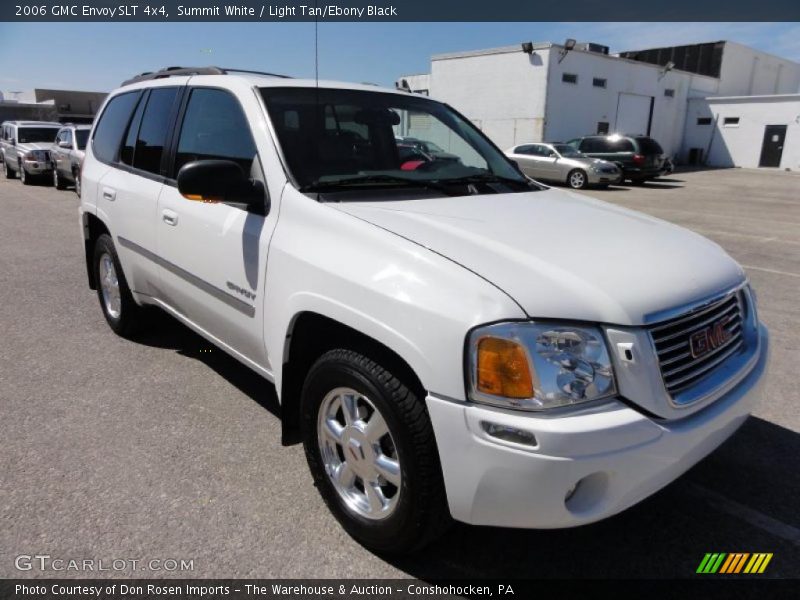 Summit White / Light Tan/Ebony Black 2006 GMC Envoy SLT 4x4