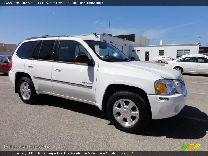 Summit White / Light Tan/Ebony Black 2006 GMC Envoy SLT 4x4