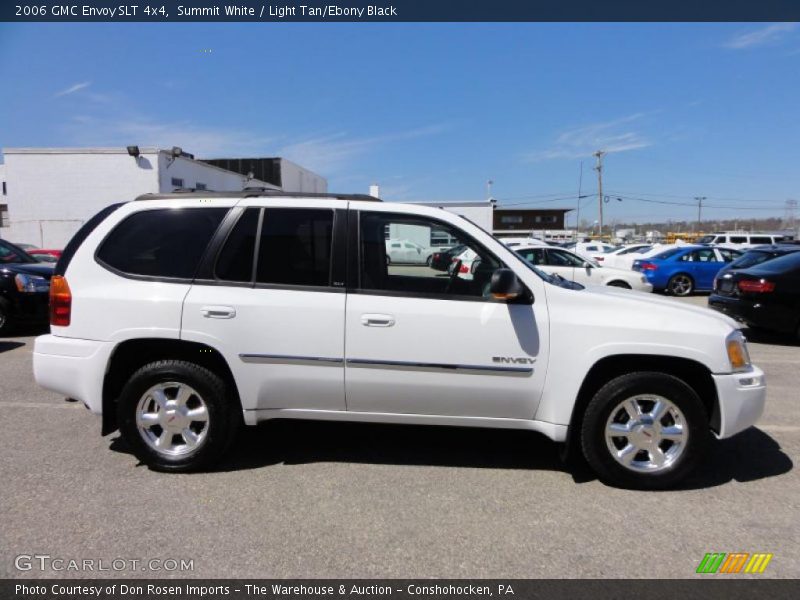 Summit White / Light Tan/Ebony Black 2006 GMC Envoy SLT 4x4