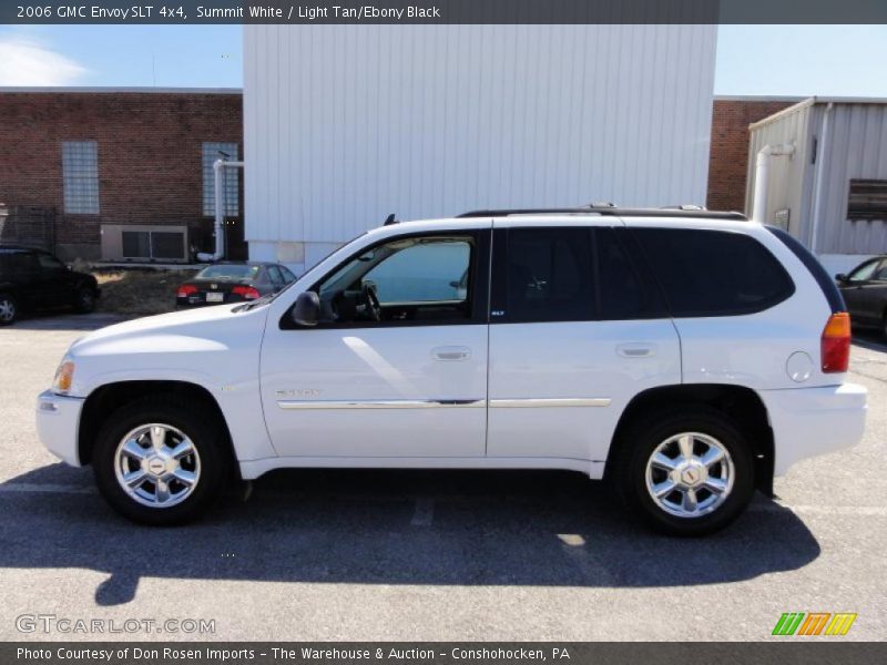 Summit White / Light Tan/Ebony Black 2006 GMC Envoy SLT 4x4