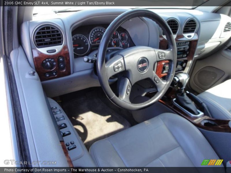 Summit White / Light Tan/Ebony Black 2006 GMC Envoy SLT 4x4