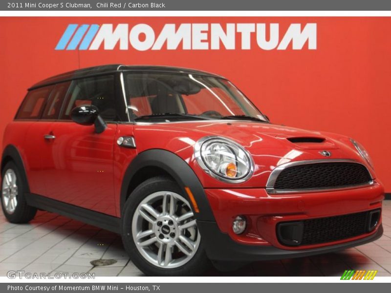 Chili Red / Carbon Black 2011 Mini Cooper S Clubman