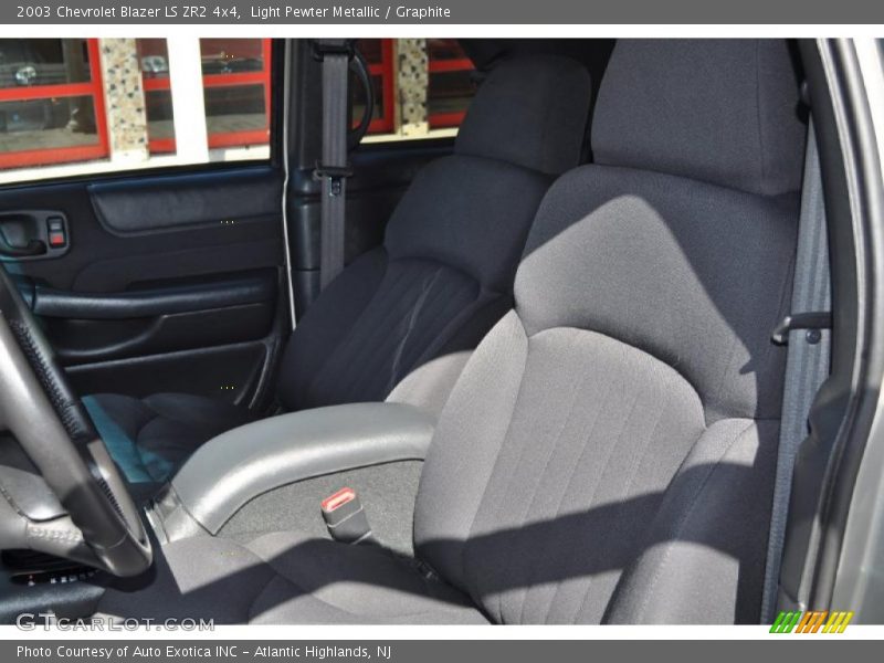 Light Pewter Metallic / Graphite 2003 Chevrolet Blazer LS ZR2 4x4