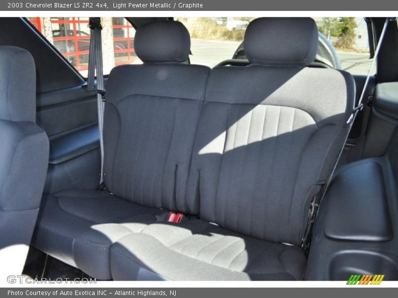 Light Pewter Metallic / Graphite 2003 Chevrolet Blazer LS ZR2 4x4