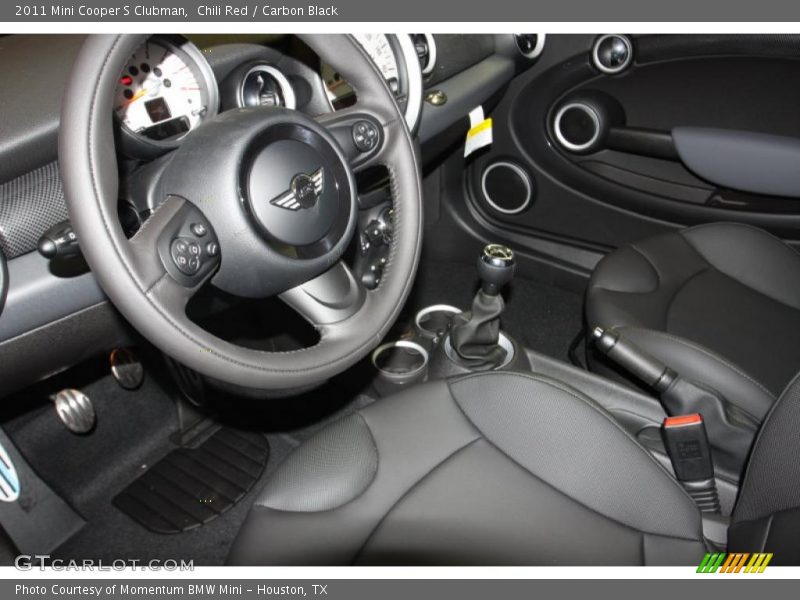 Chili Red / Carbon Black 2011 Mini Cooper S Clubman