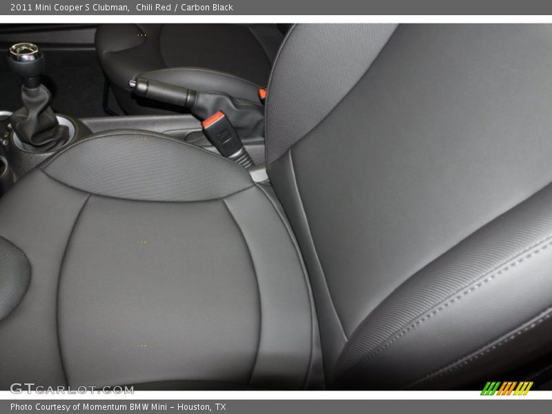 Chili Red / Carbon Black 2011 Mini Cooper S Clubman