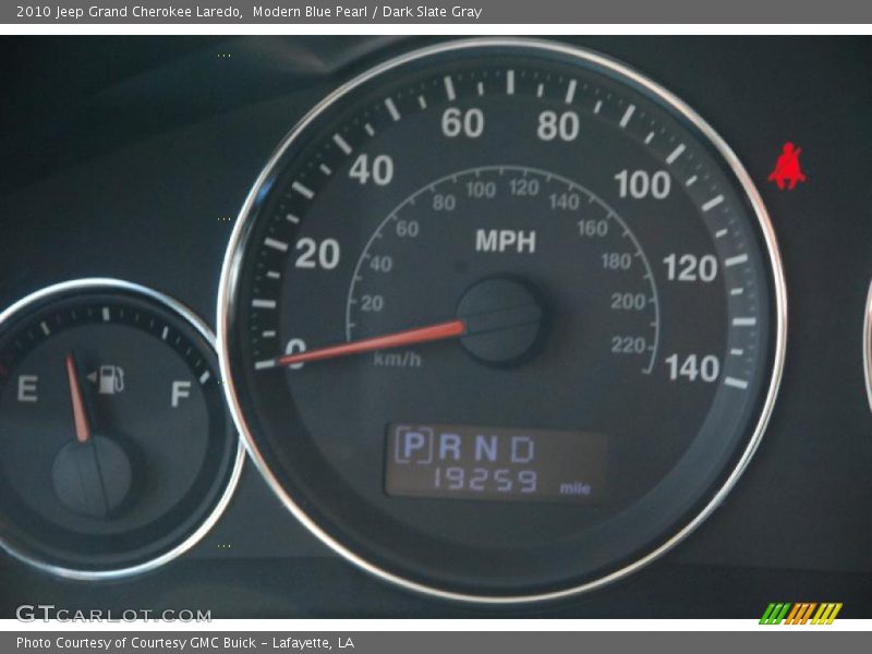 Modern Blue Pearl / Dark Slate Gray 2010 Jeep Grand Cherokee Laredo