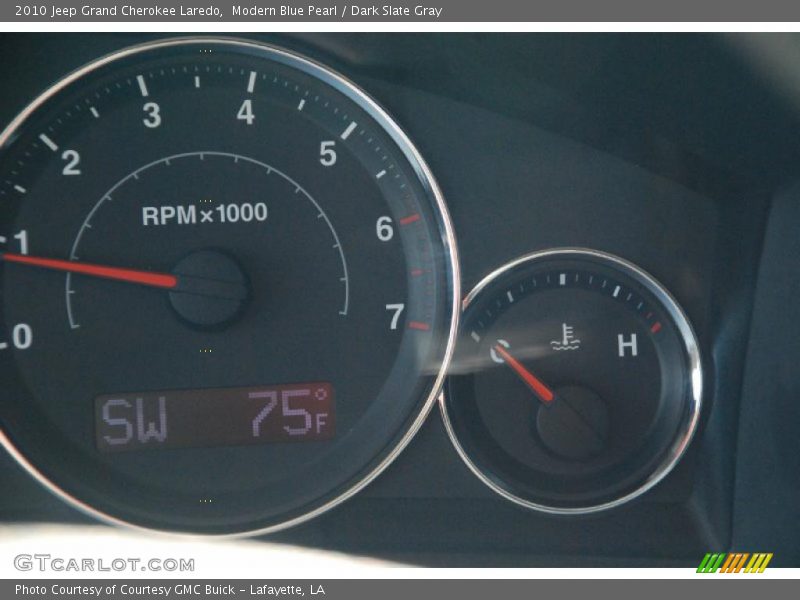 Modern Blue Pearl / Dark Slate Gray 2010 Jeep Grand Cherokee Laredo