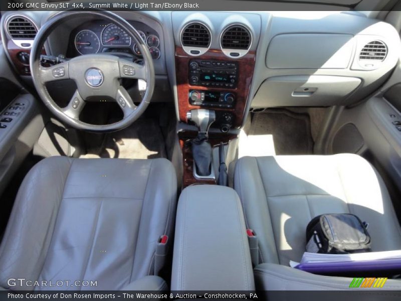 Summit White / Light Tan/Ebony Black 2006 GMC Envoy SLT 4x4