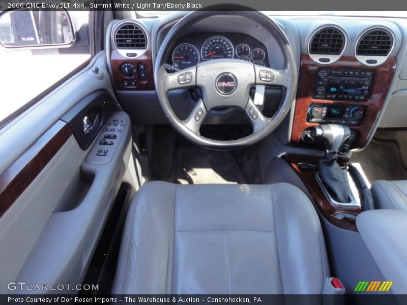 Summit White / Light Tan/Ebony Black 2006 GMC Envoy SLT 4x4