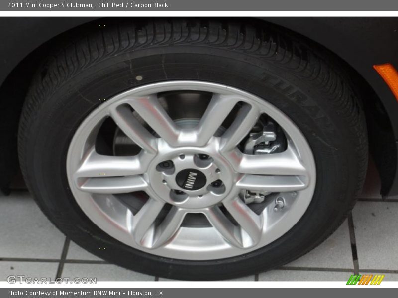 Chili Red / Carbon Black 2011 Mini Cooper S Clubman
