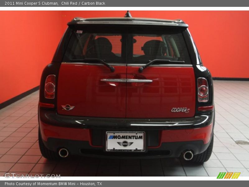 Chili Red / Carbon Black 2011 Mini Cooper S Clubman