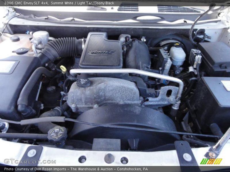 Summit White / Light Tan/Ebony Black 2006 GMC Envoy SLT 4x4