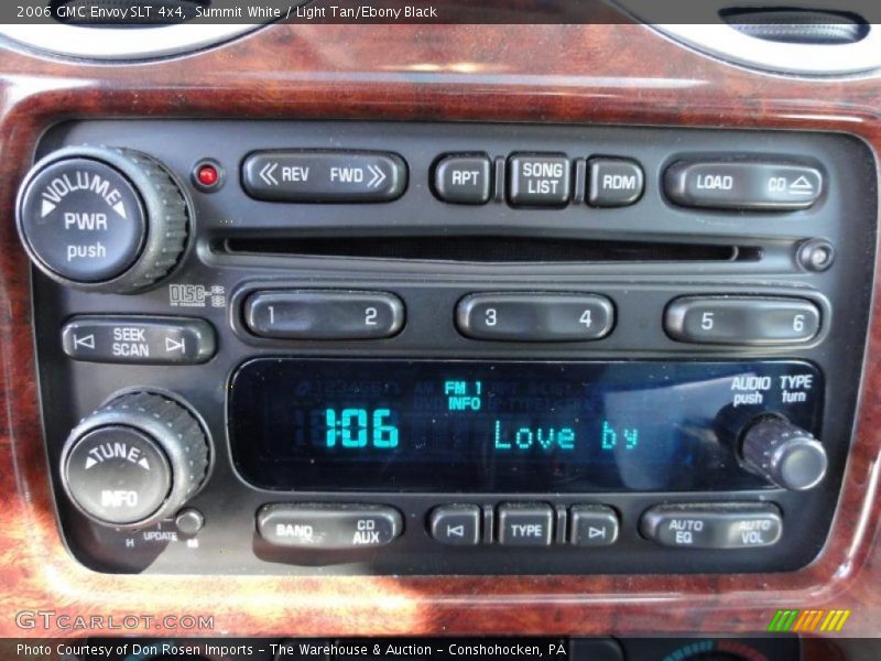 Summit White / Light Tan/Ebony Black 2006 GMC Envoy SLT 4x4