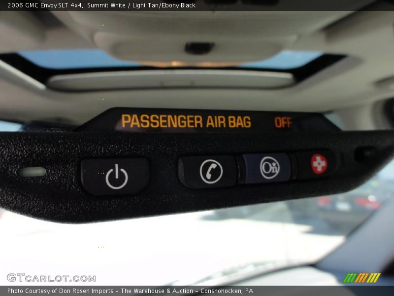 Summit White / Light Tan/Ebony Black 2006 GMC Envoy SLT 4x4