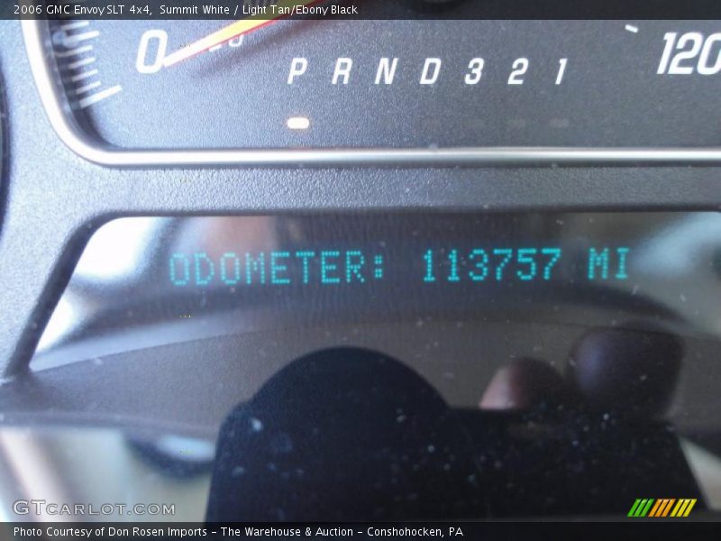 Summit White / Light Tan/Ebony Black 2006 GMC Envoy SLT 4x4