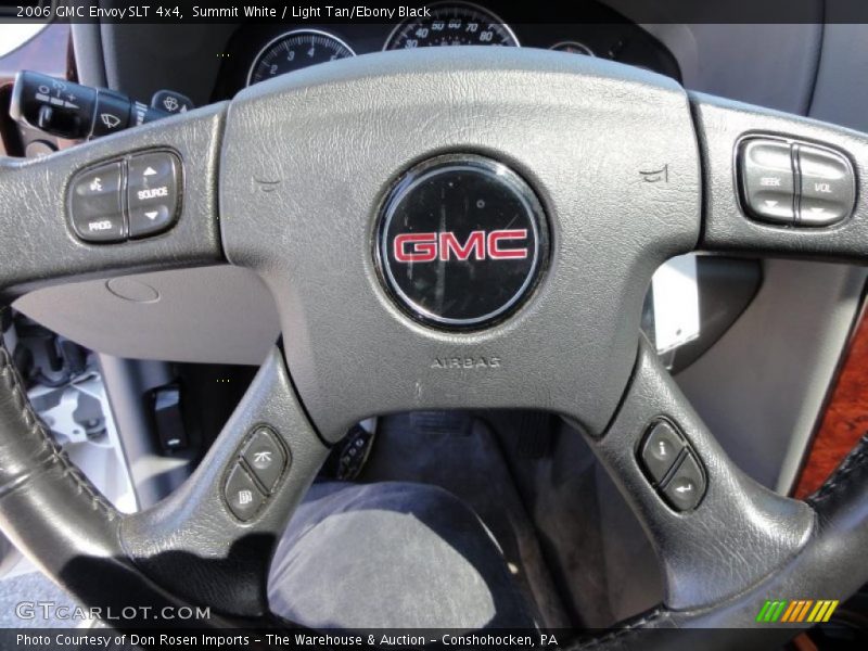Summit White / Light Tan/Ebony Black 2006 GMC Envoy SLT 4x4