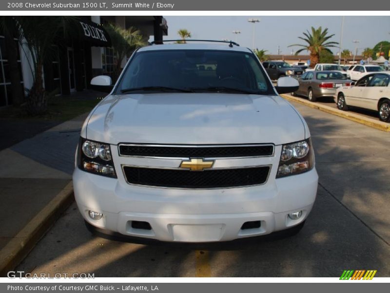 Summit White / Ebony 2008 Chevrolet Suburban 1500 LT