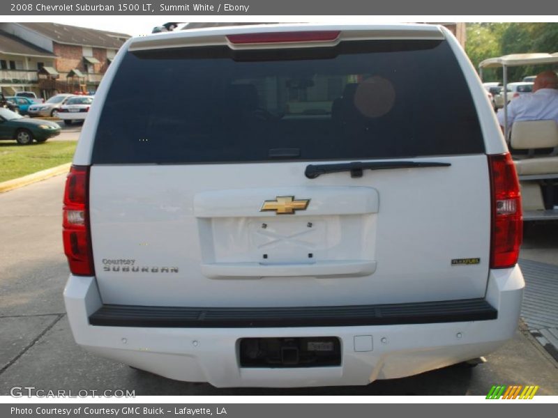 Summit White / Ebony 2008 Chevrolet Suburban 1500 LT