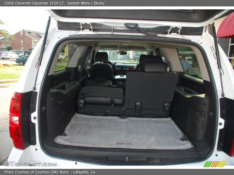 Summit White / Ebony 2008 Chevrolet Suburban 1500 LT
