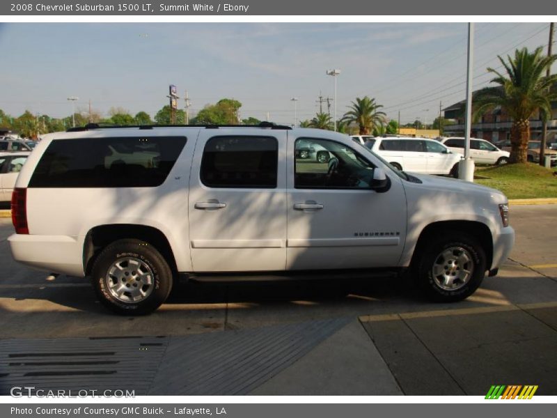 Summit White / Ebony 2008 Chevrolet Suburban 1500 LT