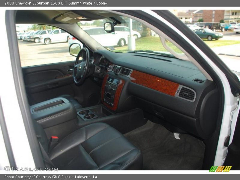 Summit White / Ebony 2008 Chevrolet Suburban 1500 LT