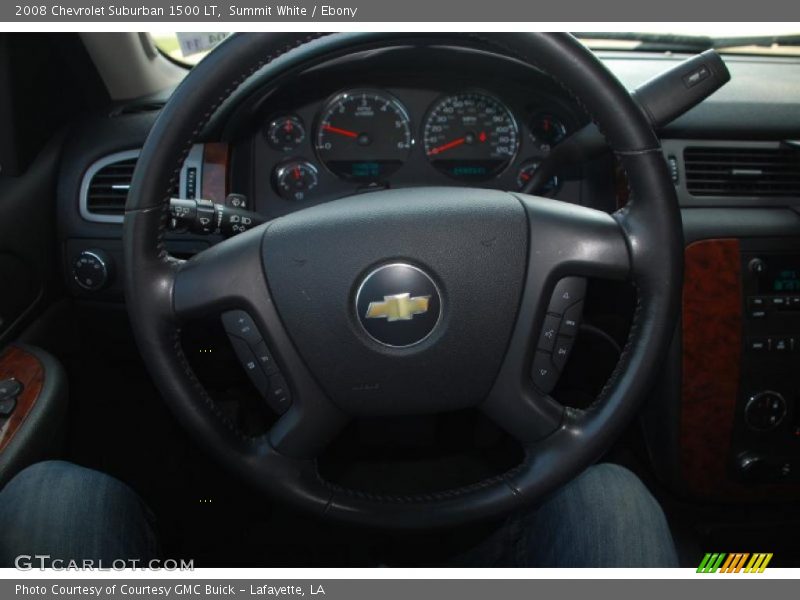 Summit White / Ebony 2008 Chevrolet Suburban 1500 LT