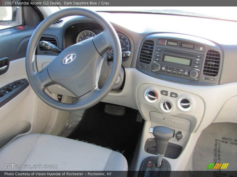 Dashboard of 2007 Accent GLS Sedan