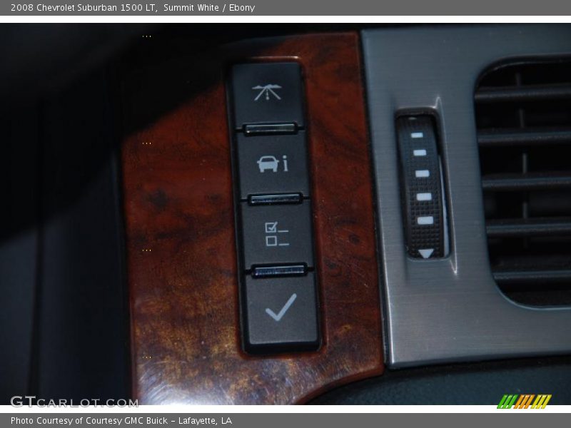Summit White / Ebony 2008 Chevrolet Suburban 1500 LT