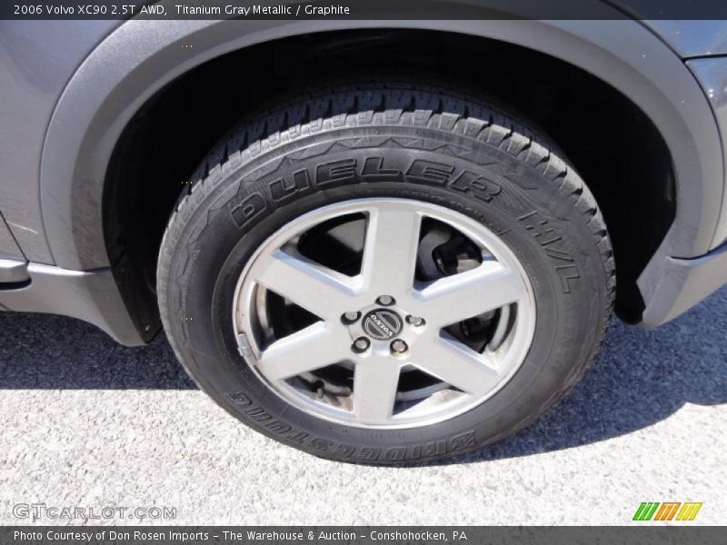 Titanium Gray Metallic / Graphite 2006 Volvo XC90 2.5T AWD
