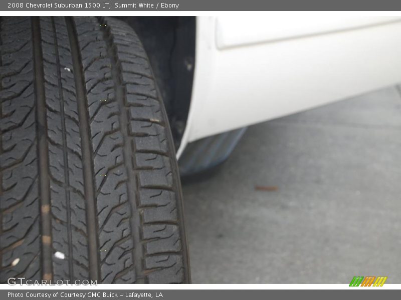 Summit White / Ebony 2008 Chevrolet Suburban 1500 LT
