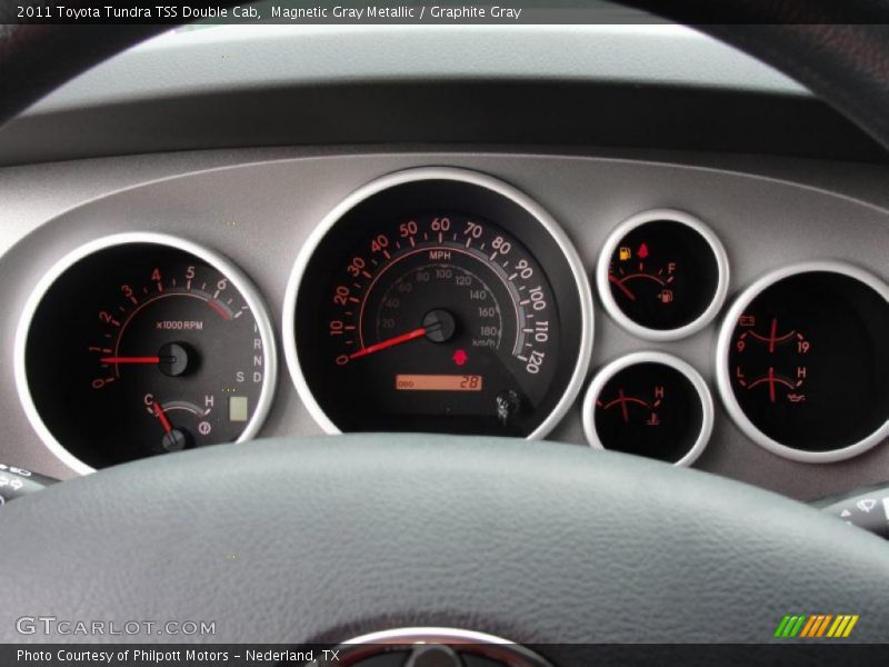 Magnetic Gray Metallic / Graphite Gray 2011 Toyota Tundra TSS Double Cab