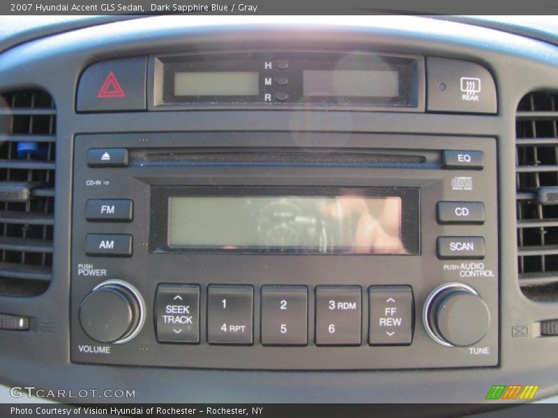 Controls of 2007 Accent GLS Sedan