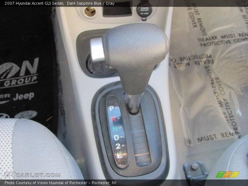  2007 Accent GLS Sedan 4 Speed Automatic Shifter
