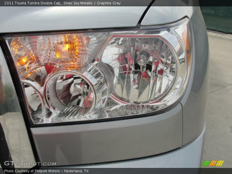 Silver Sky Metallic / Graphite Gray 2011 Toyota Tundra Double Cab