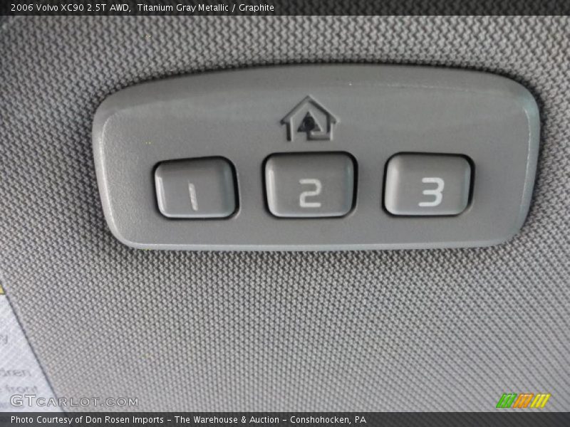 Titanium Gray Metallic / Graphite 2006 Volvo XC90 2.5T AWD