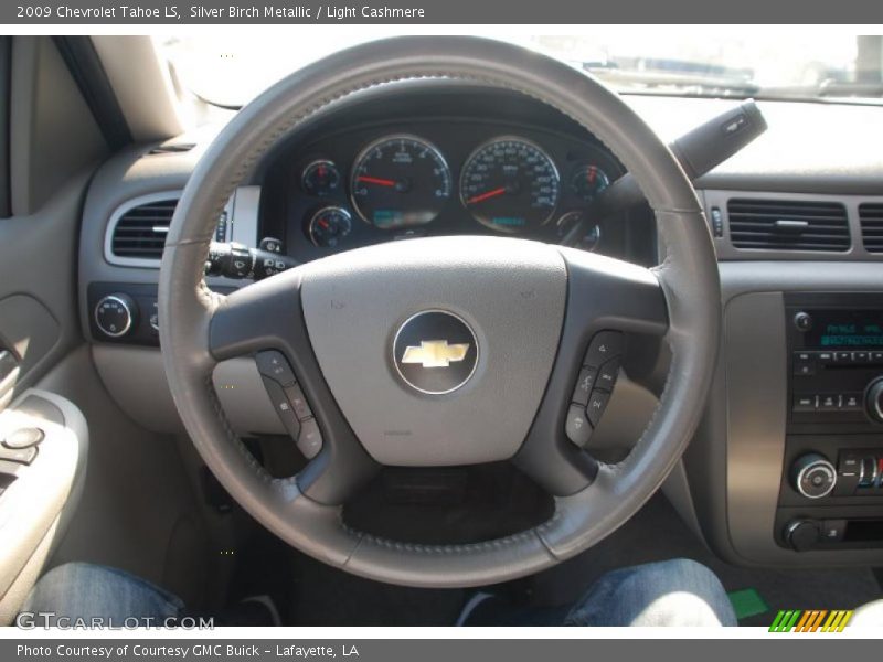 Silver Birch Metallic / Light Cashmere 2009 Chevrolet Tahoe LS