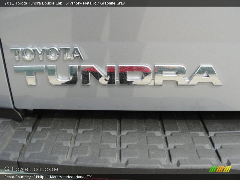 Silver Sky Metallic / Graphite Gray 2011 Toyota Tundra Double Cab