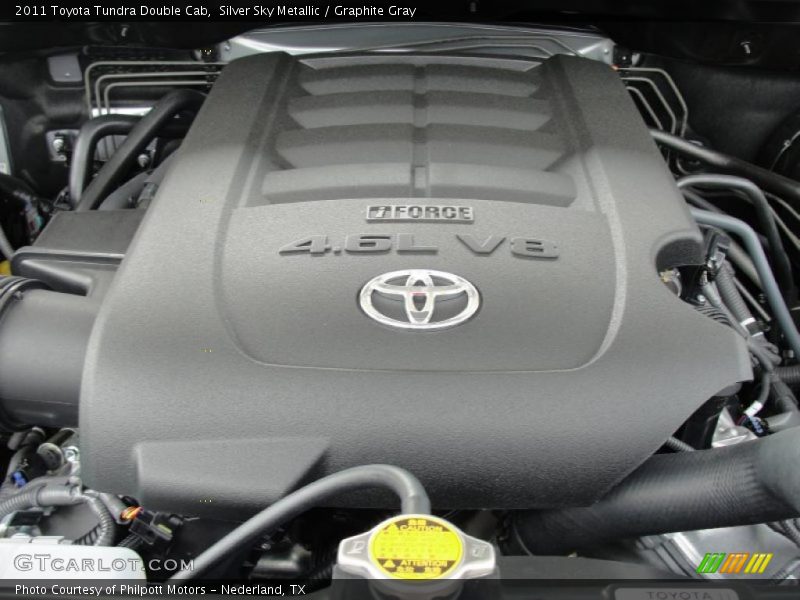 Silver Sky Metallic / Graphite Gray 2011 Toyota Tundra Double Cab