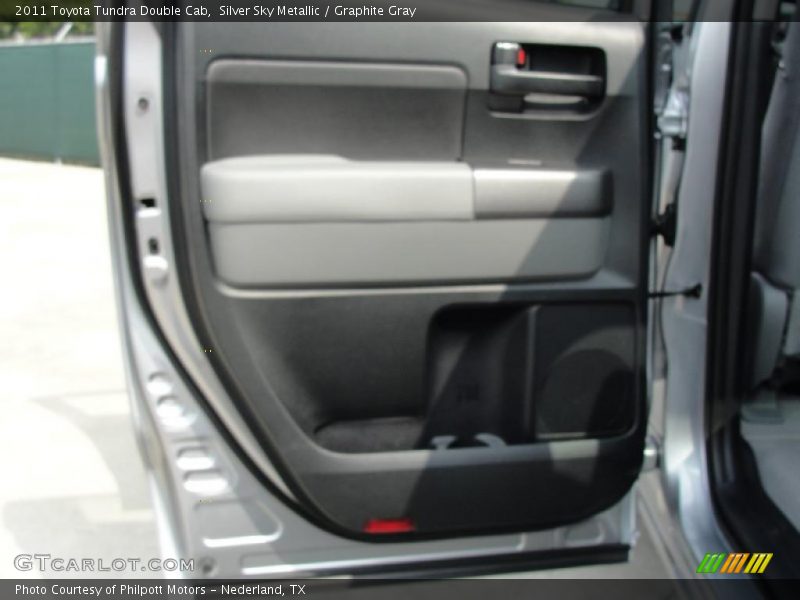 Silver Sky Metallic / Graphite Gray 2011 Toyota Tundra Double Cab