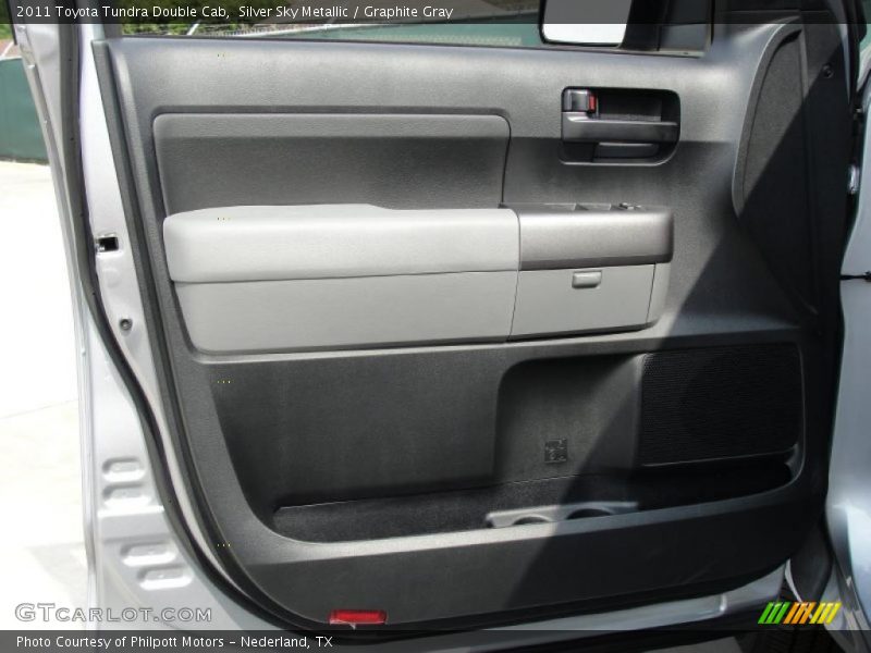 Silver Sky Metallic / Graphite Gray 2011 Toyota Tundra Double Cab
