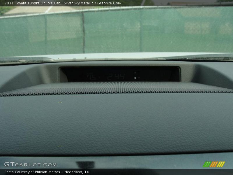 Silver Sky Metallic / Graphite Gray 2011 Toyota Tundra Double Cab
