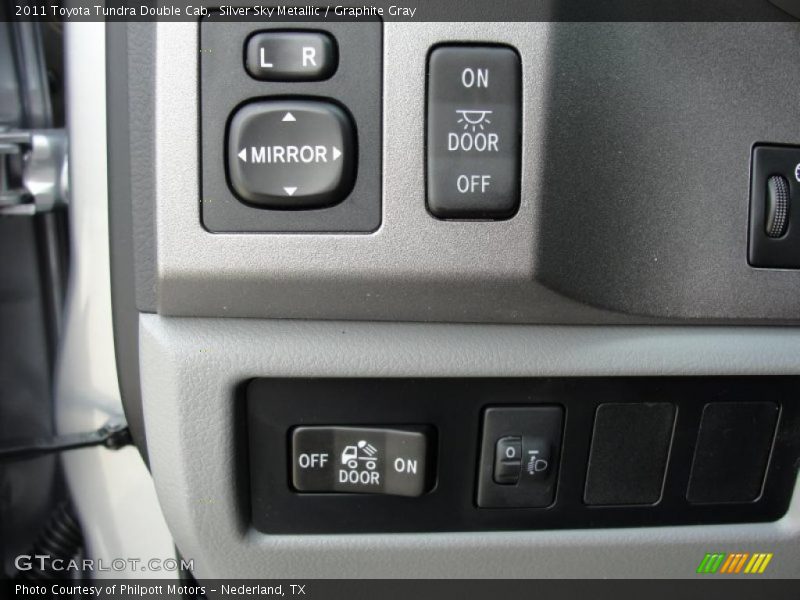 Silver Sky Metallic / Graphite Gray 2011 Toyota Tundra Double Cab